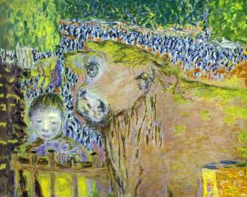 Pierre Bonnard : Bull and Child